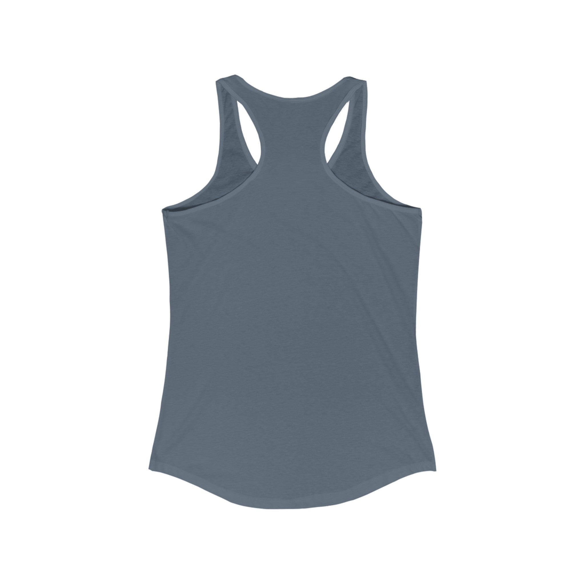 45 + 45 = 135 - Women's Ideal Racerback Tank - Black Print Front