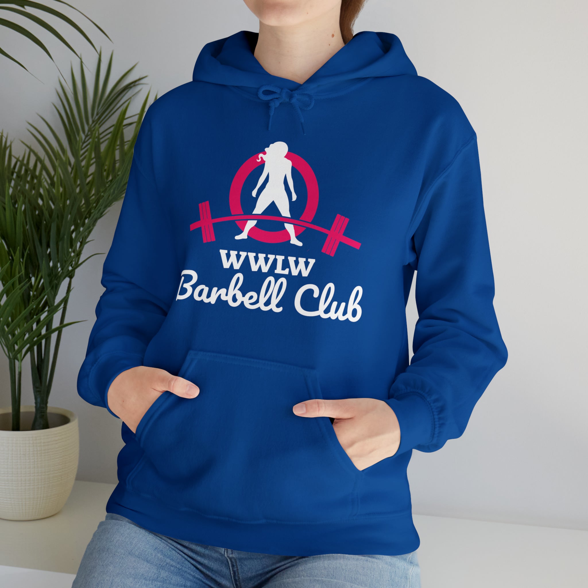 Barbell Club Classic Logo - Unisex Heavy Blend Hooded Sweatshirt