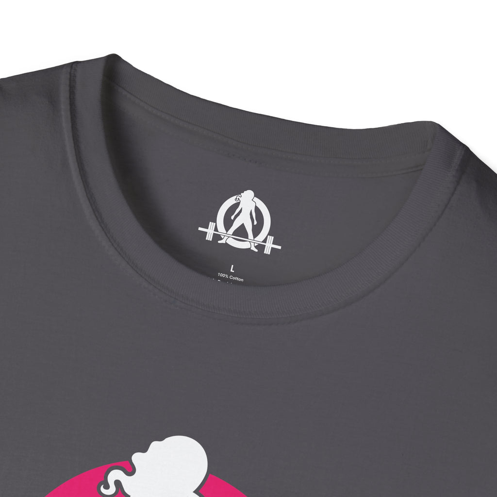 Strong Is Beautiful  - Unisex Softstyle T-Shirt - White Print on on back.