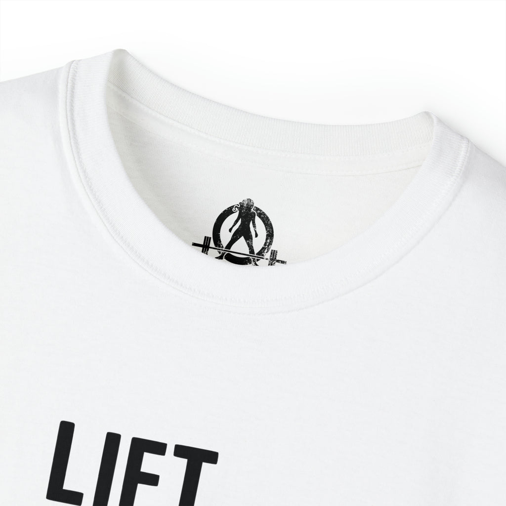Lift Heavy Pet Cats - Unisex Ultra Cotton Tee - Black Logo
