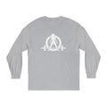 45 + 45 = 135 - Unisex Classic Long Sleeve T-Shirt - White Print on Front & Back