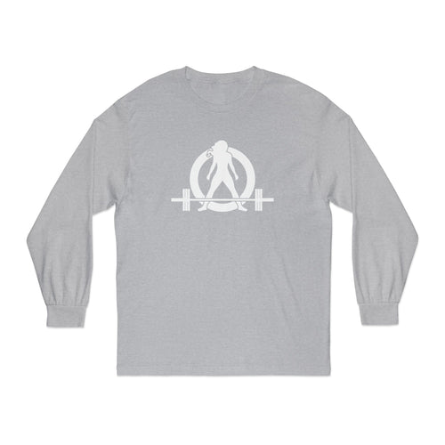 45 + 45 = 135 - Unisex Classic Long Sleeve T-Shirt - White Print on Front & Back