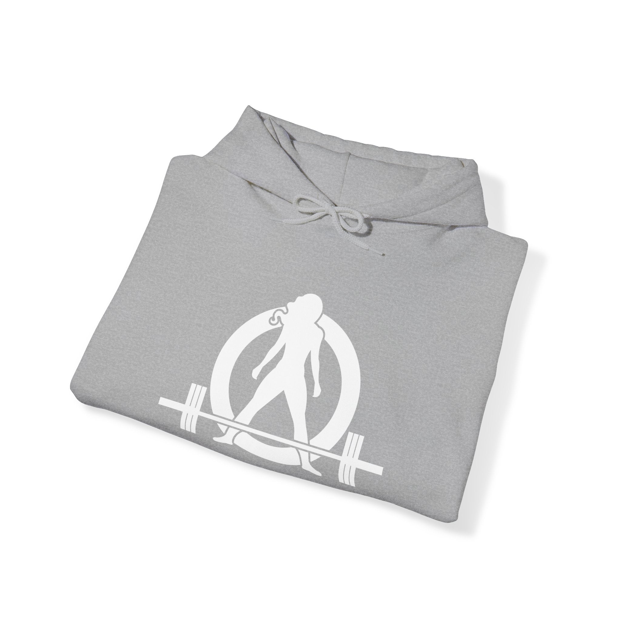 Everything Hurts & I'm Hungry  - Unisex Heavy Blend Hooded Sweatshirt  - White Print Front & Back
