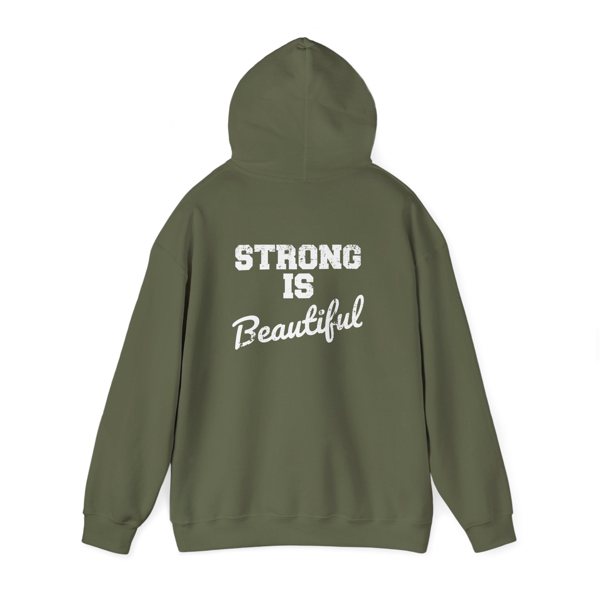 Strong Is Beautiful - Unisex Heavy Blend Hooded Sweatshirt - Classic Logo  (BEST SELLER)
