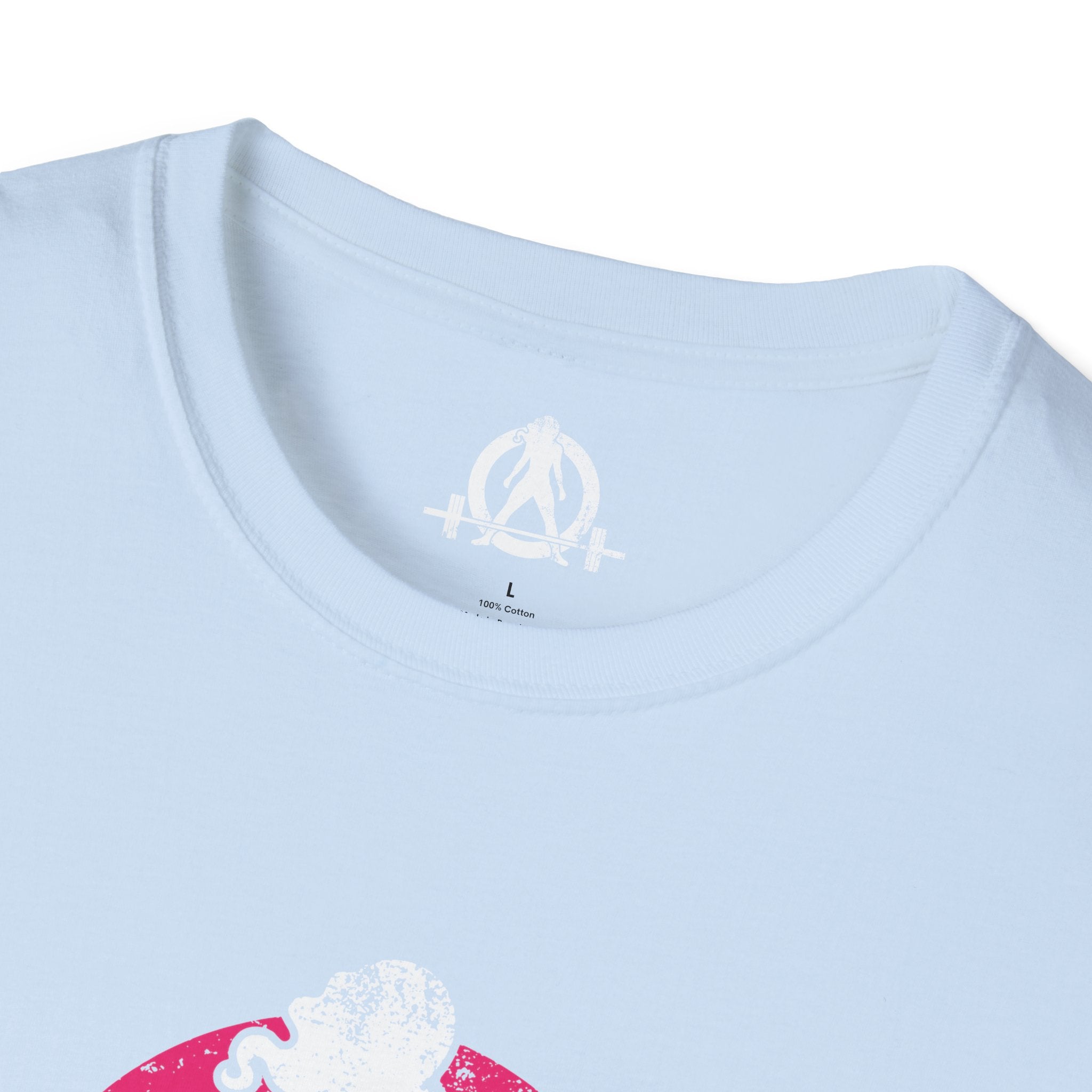 The Bar Is Loaded - Unisex Softstyle T-Shirt - Color Distressed Logo