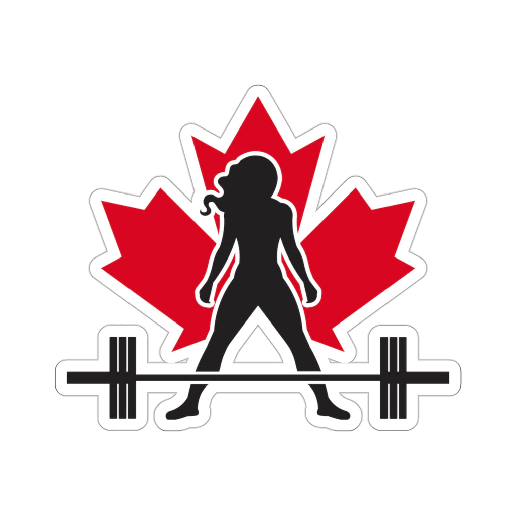 Kiss-Cut Stickers - Canada Logo Dark