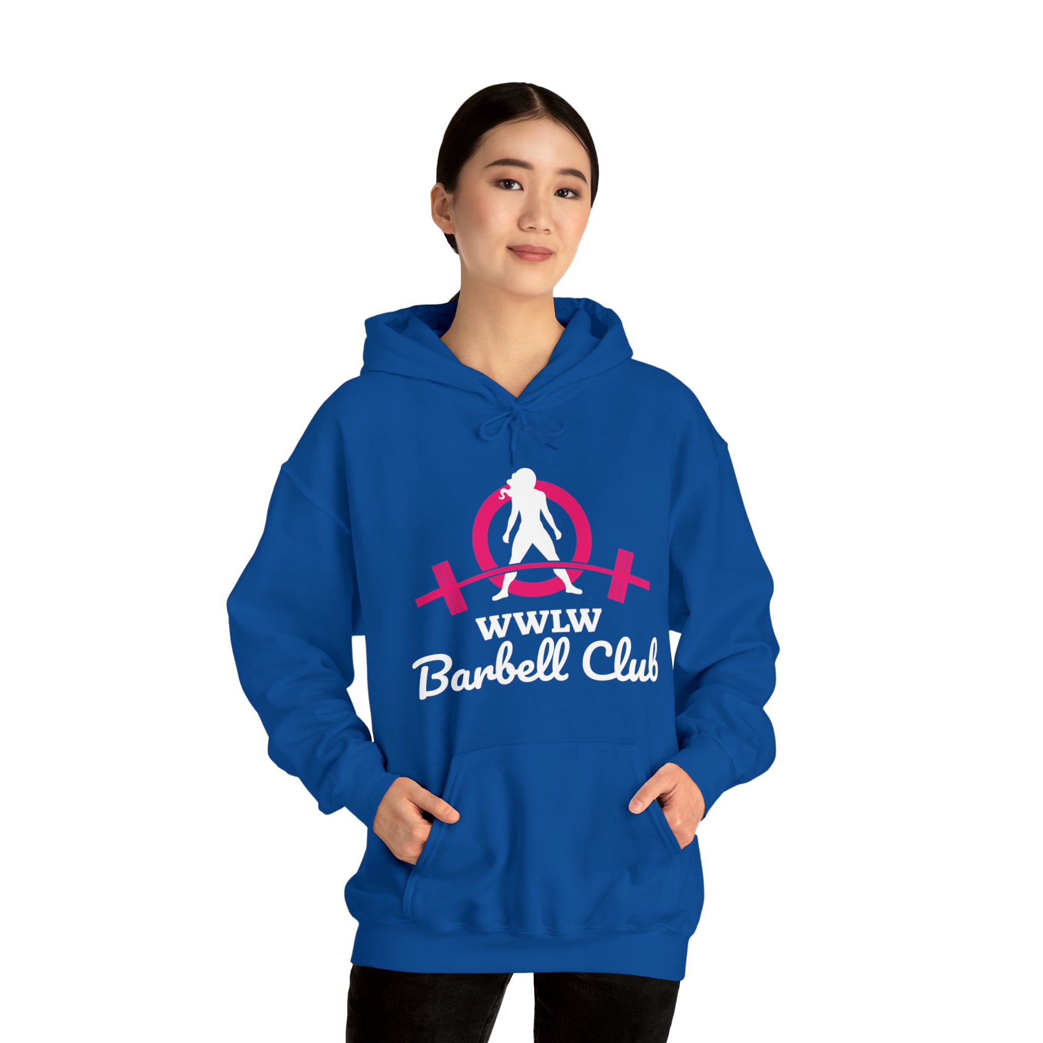 Barbell Club Classic Logo - Unisex Heavy Blend Hooded Sweatshirt