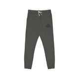 WWLW Unisex Fleece Sweatpants, Casual Chill Pants for Relaxation, Perfect for Home or Lounge, Gift for Friends, Daily Comfort Wear - Black Logo