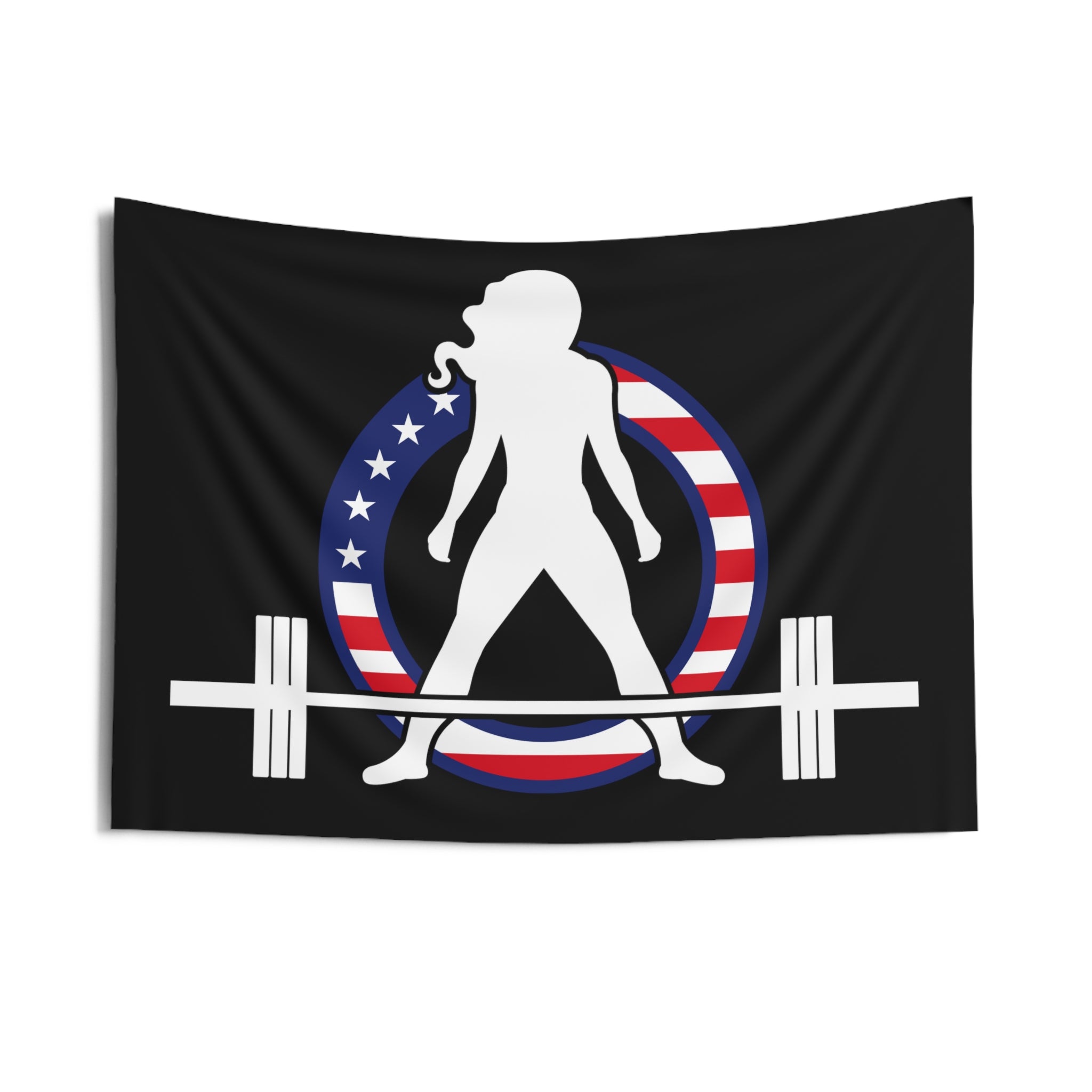 USA Logo - Indoor Wall Tapestries - USA Dark Logo
