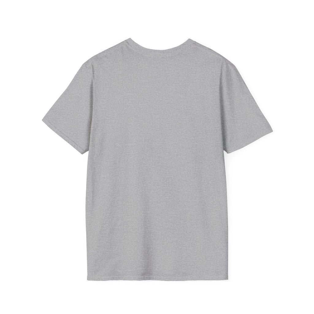 USA Barbell  - Unisex Softstyle T-Shirt - Black Logo - Plain Back