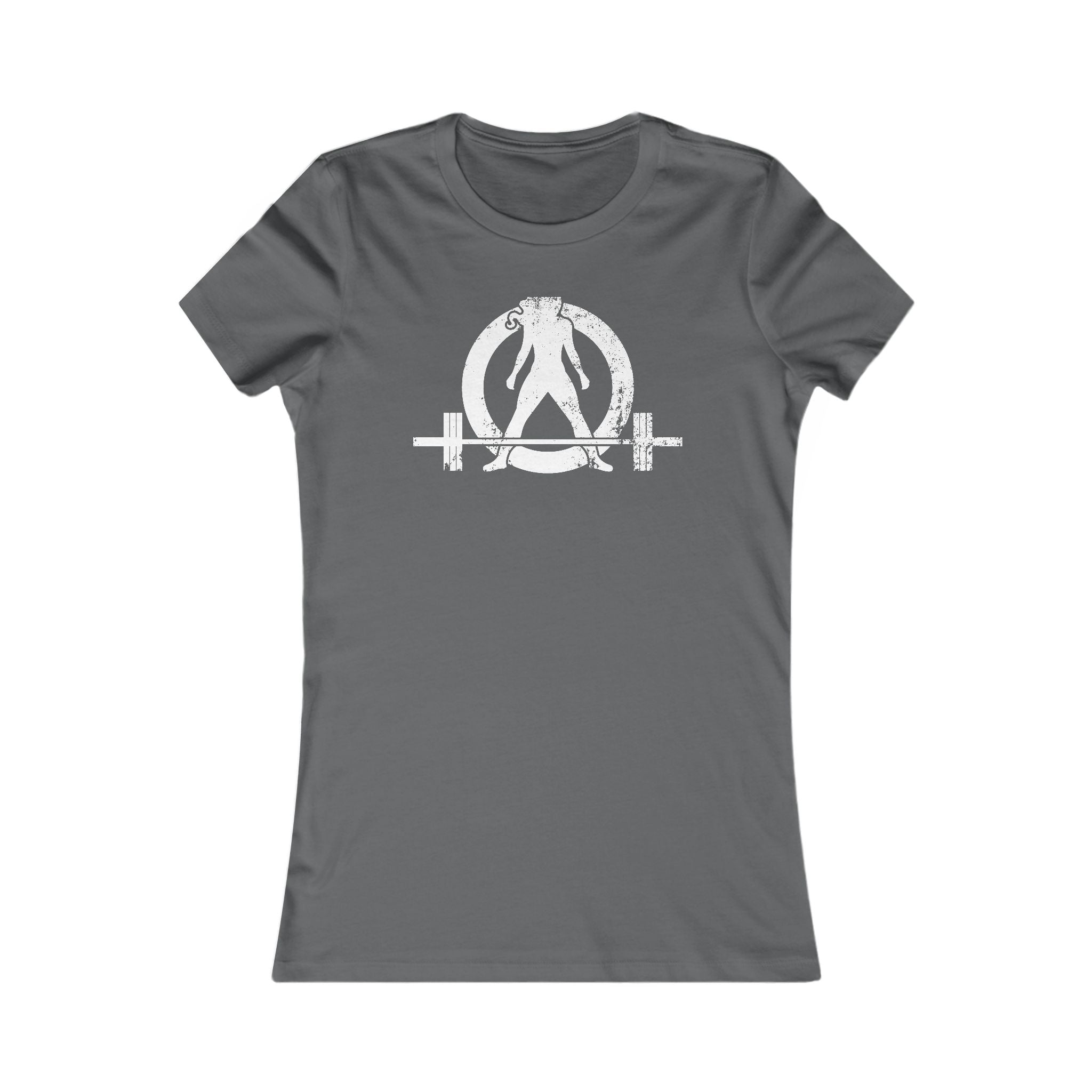 Kick Your Ass - White Distressed Logo - Women's Favorite Tee