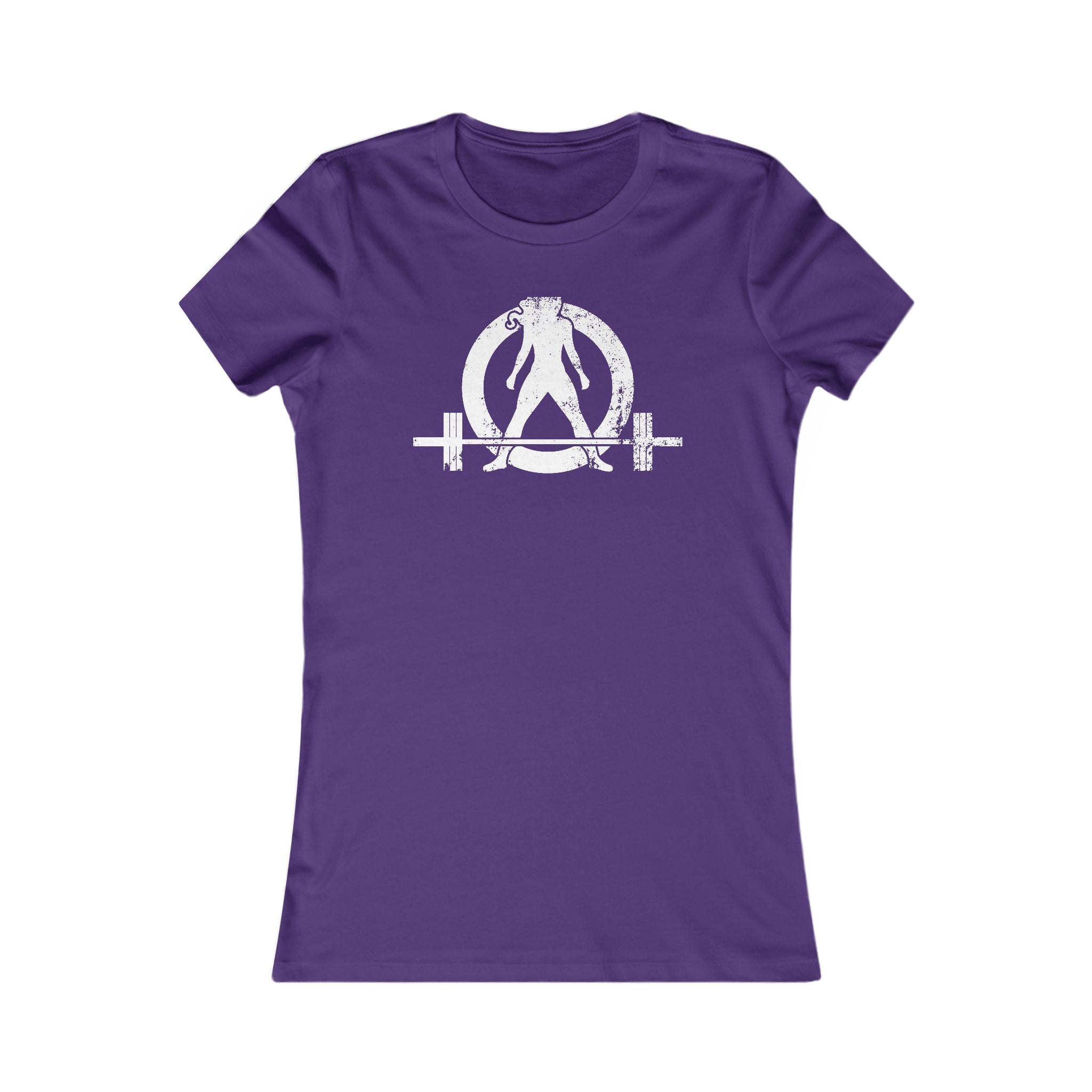 Kick Your Ass - White Distressed Logo - Women's Favorite Tee