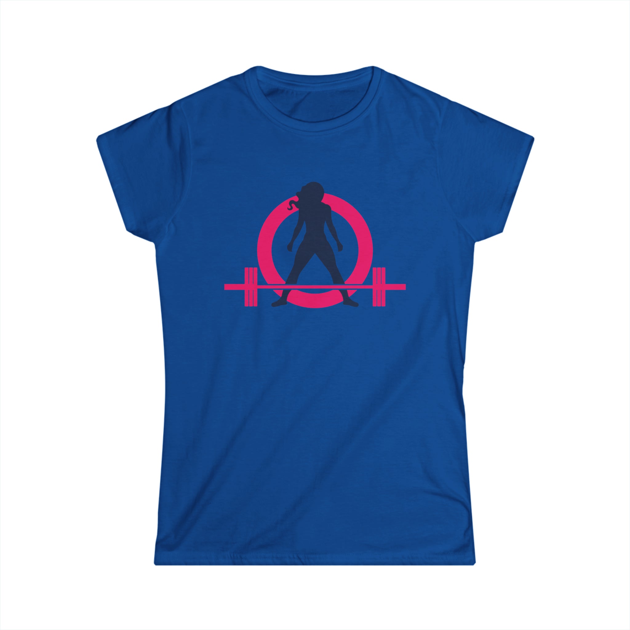 Women's Softstyle Tee - Classic Light Logo - Plain Back