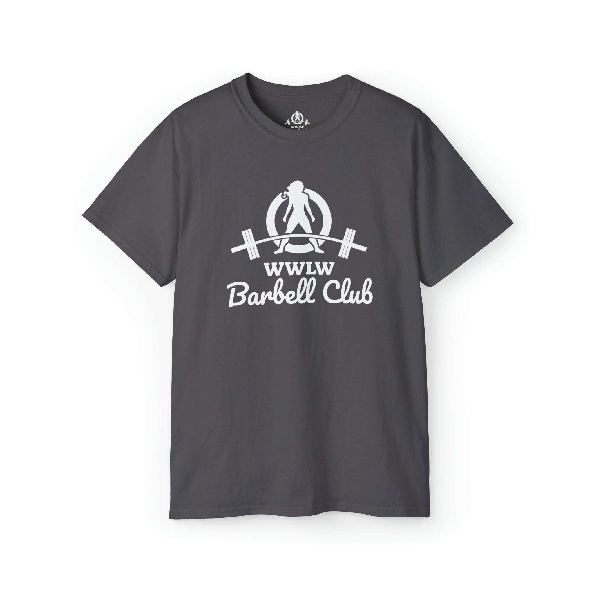 Barbell Club - Unisex Ultra Cotton Tee - White Logo