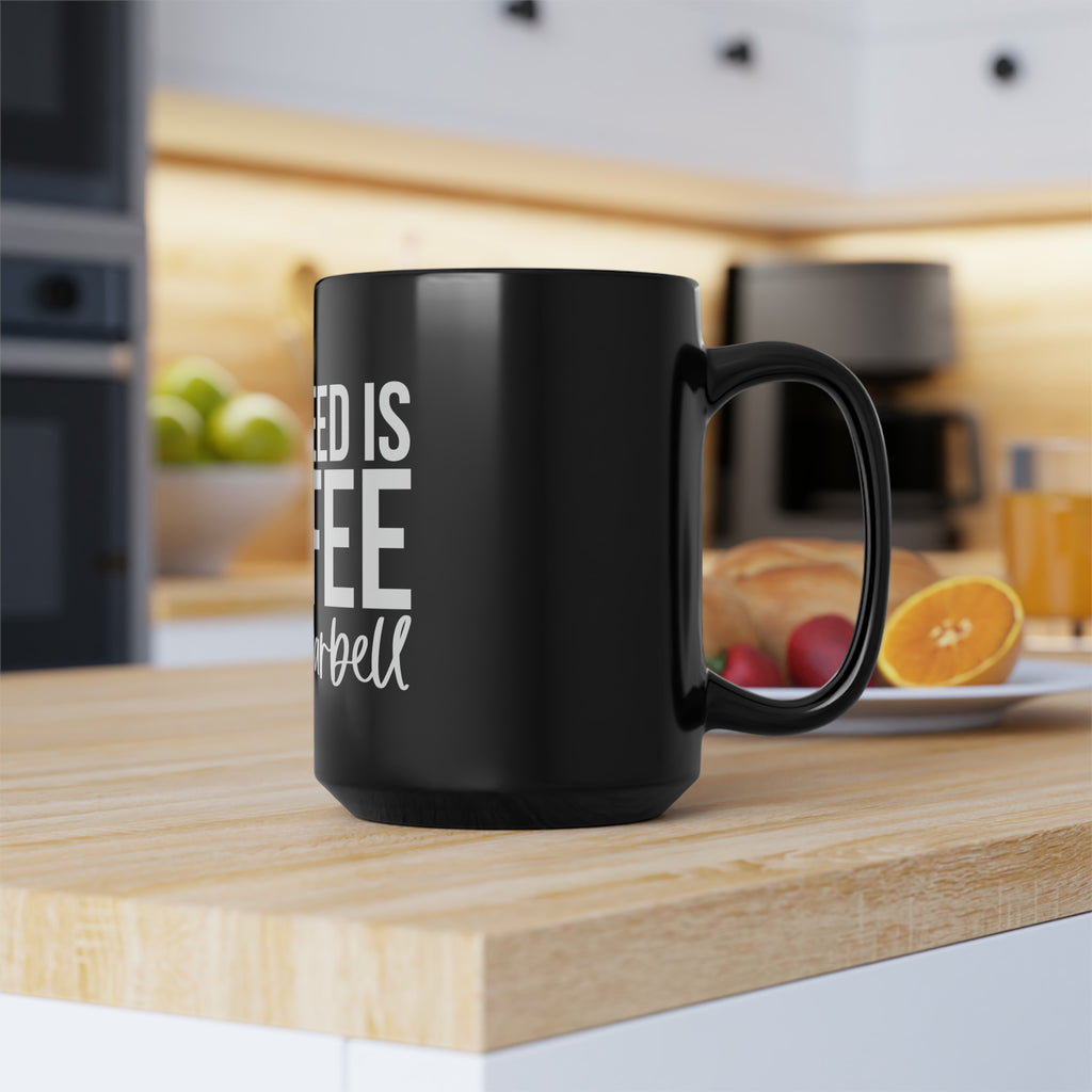 COFFEE and a Barbell -15oz Mug
