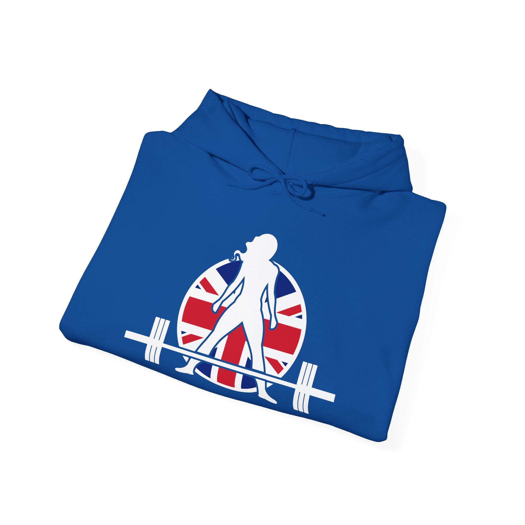 UK Logo - Unisex Heavy Blend Hooded Sweatshirt -  Plain Back