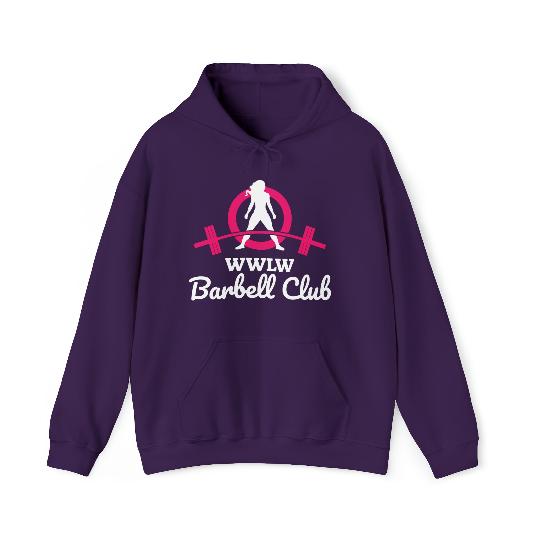 Barbell Club Classic Logo - Unisex Heavy Blend Hooded Sweatshirt