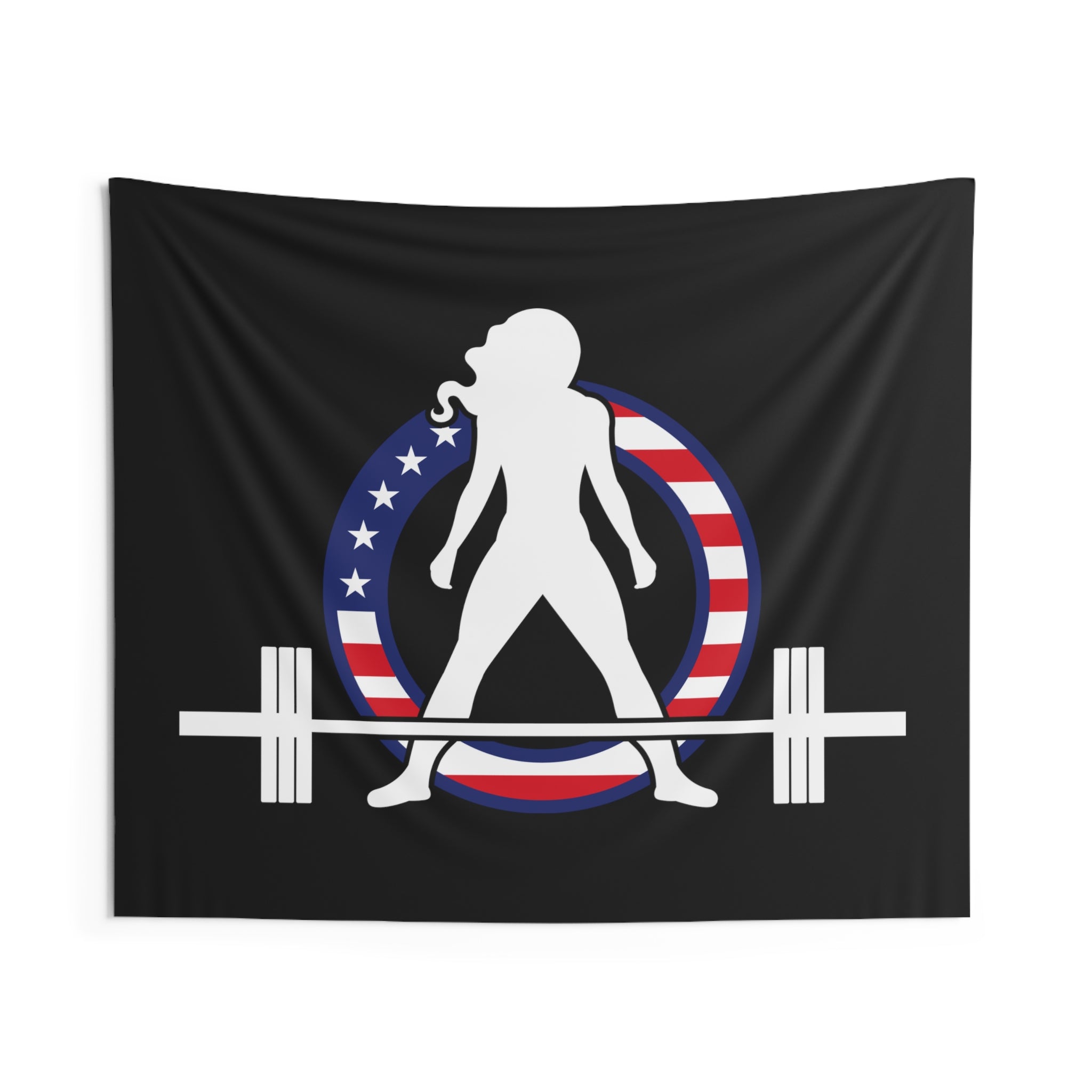 USA Logo - Indoor Wall Tapestries - USA Dark Logo