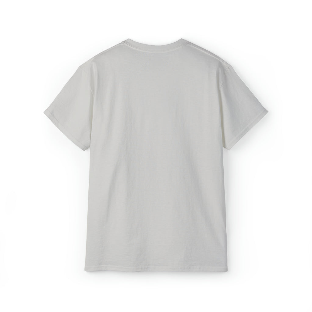 Classic Logo Black - Unisex Ultra Cotton Tee - Plain Back