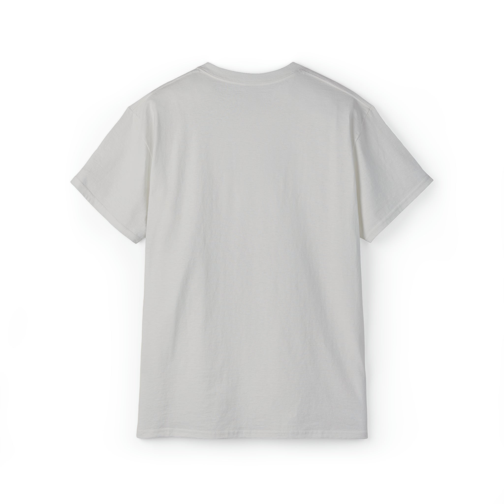 Classic Logo Black - Unisex Ultra Cotton Tee - Plain Back