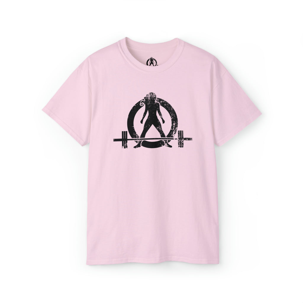 Distressed - Unisex Ultra Cotton Tee - Black Logo
