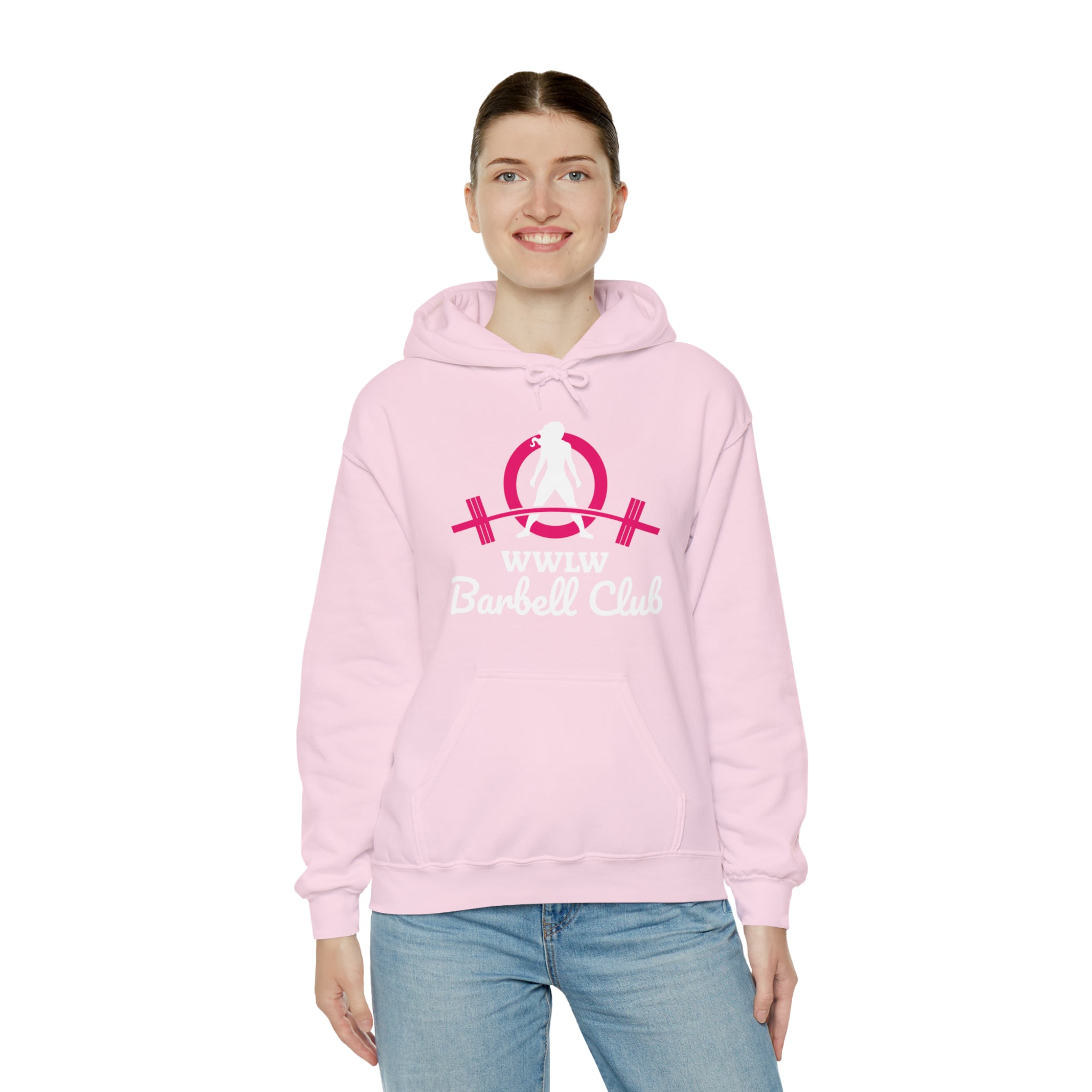 Barbell Club Classic Logo - Unisex Heavy Blend Hooded Sweatshirt