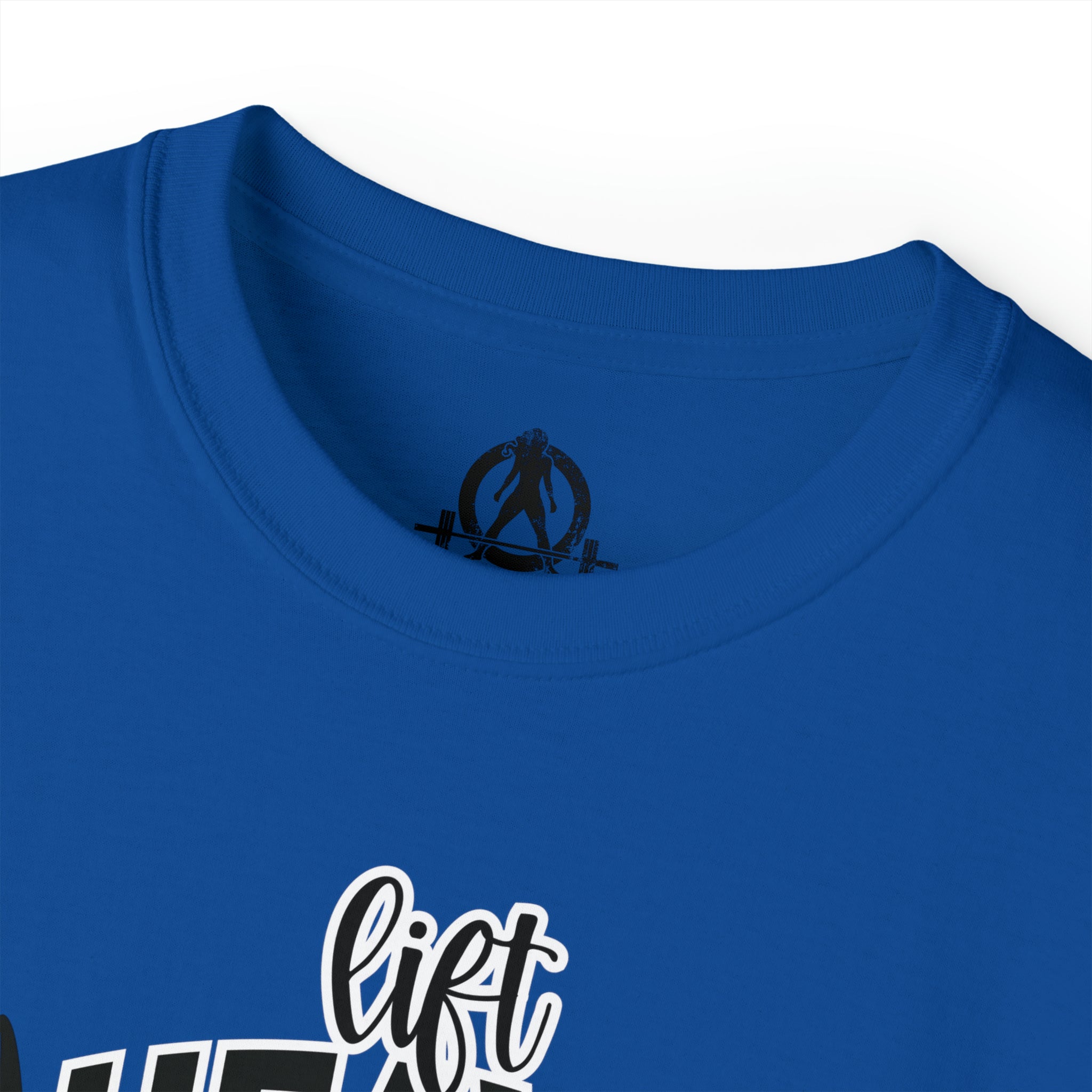 Lift Heavy Swing Fast - Unisex Ultra Cotton Tee - Black Logo