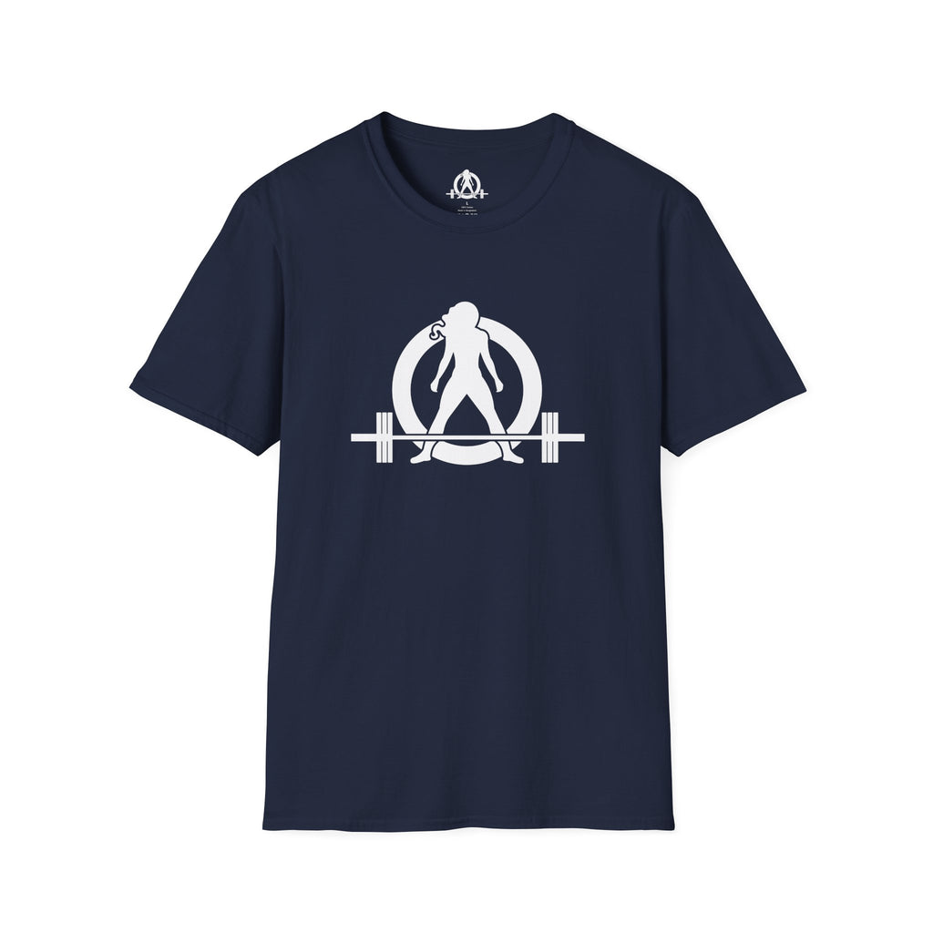 The Bar Is Loaded -  Unisex Softstyle T-Shirt - White Logo