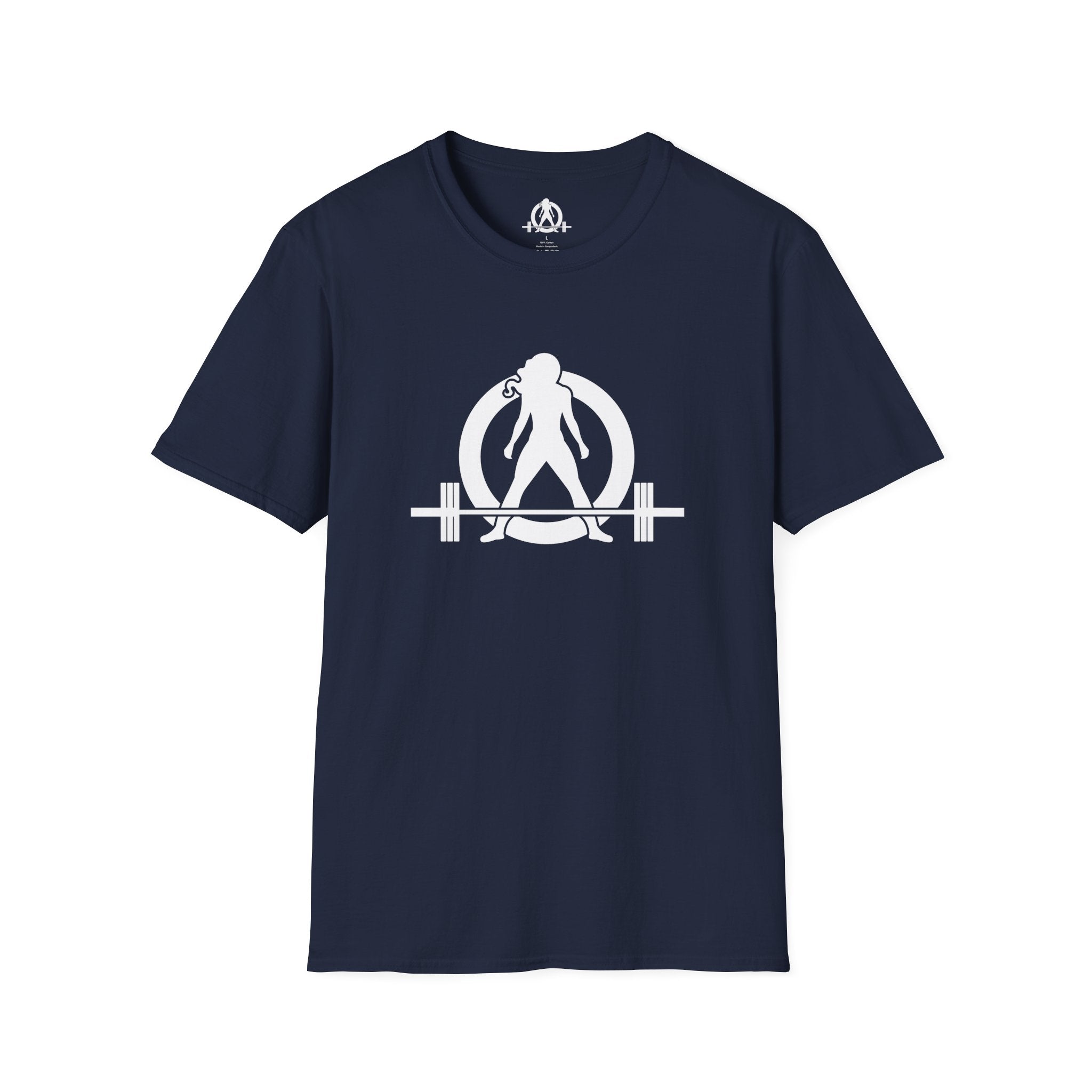 The Bar Is Loaded -  Unisex Softstyle T-Shirt - White Logo