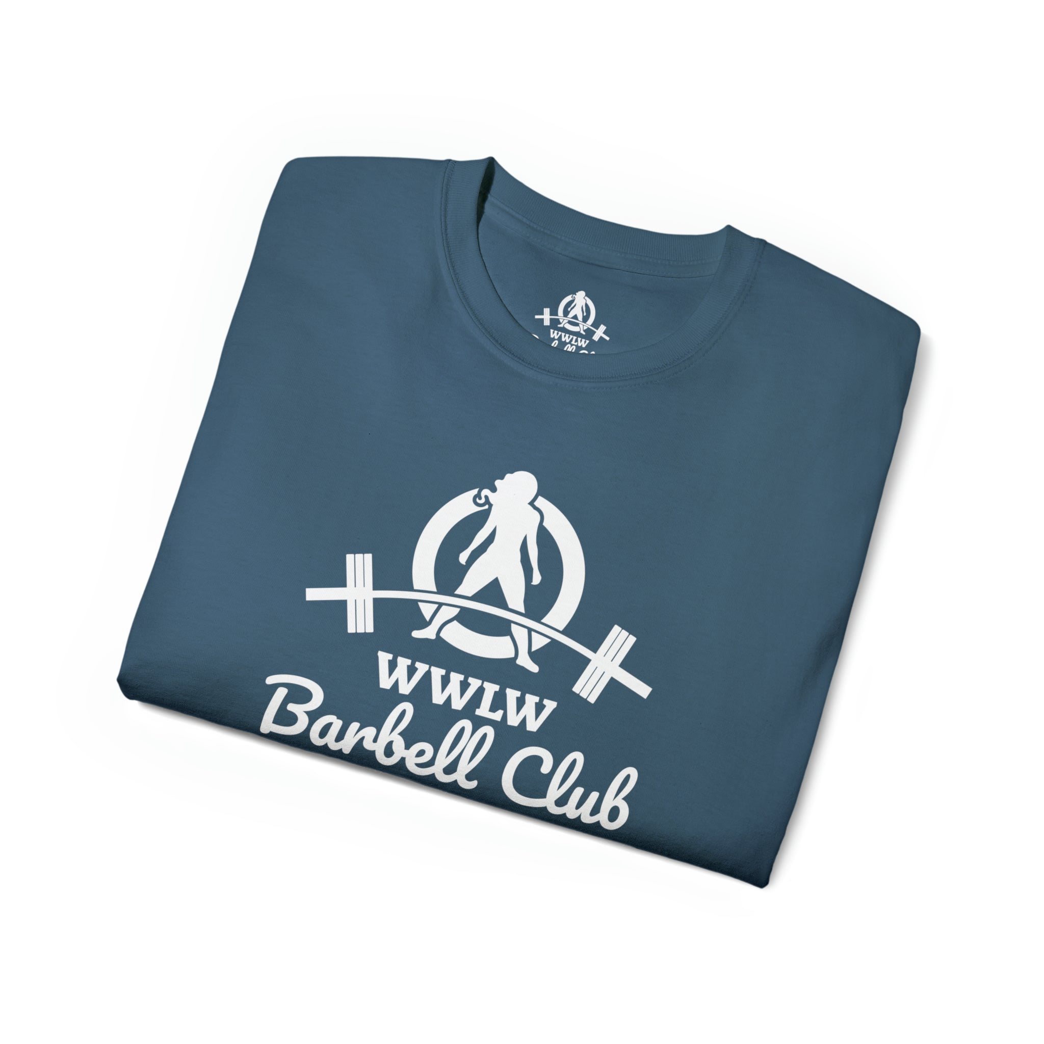 Barbell Club - Unisex Ultra Cotton Tee - White Logo