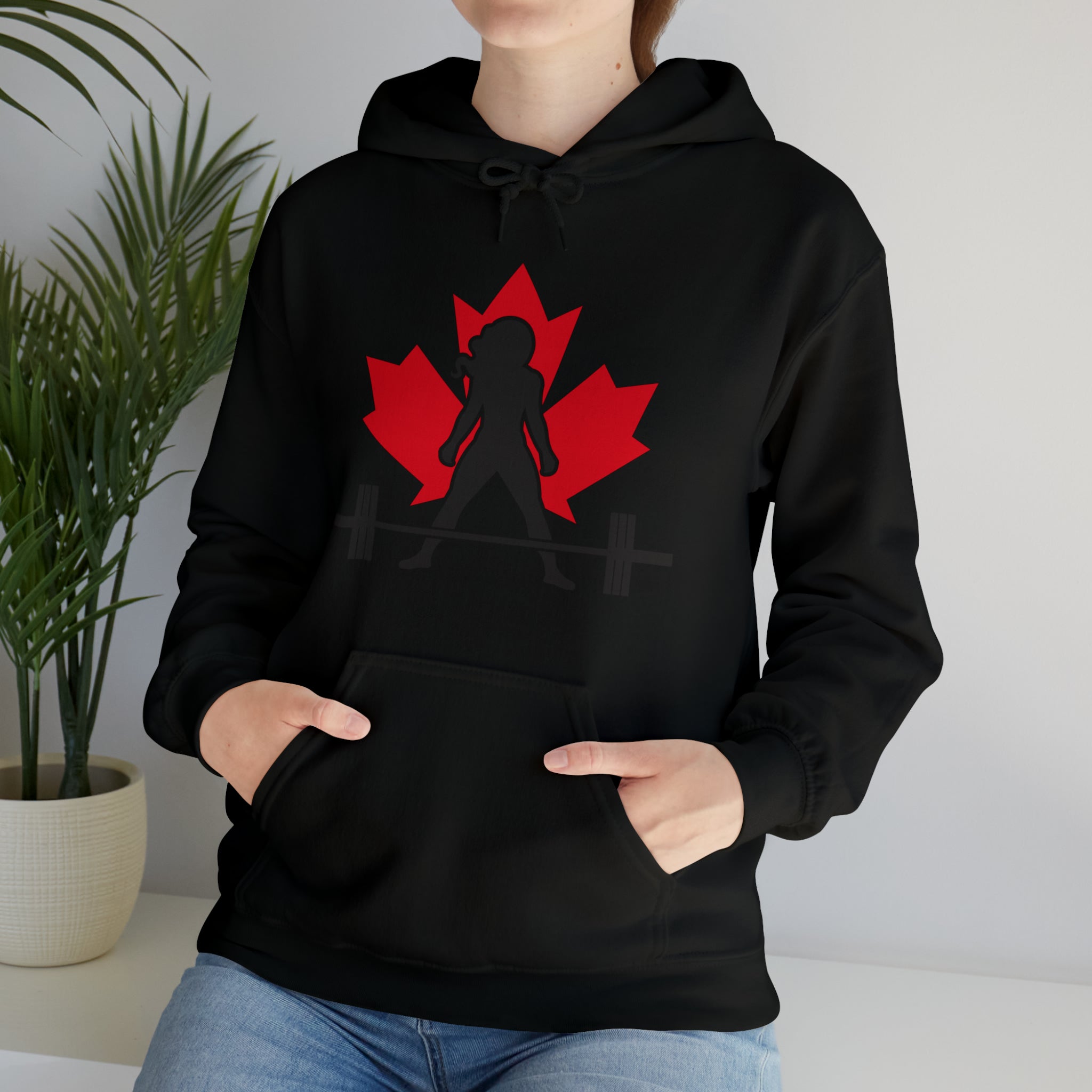 Canada Logo - Strong Is Beautiful - Unisex Heavy Blend Hooded Sweatshirt