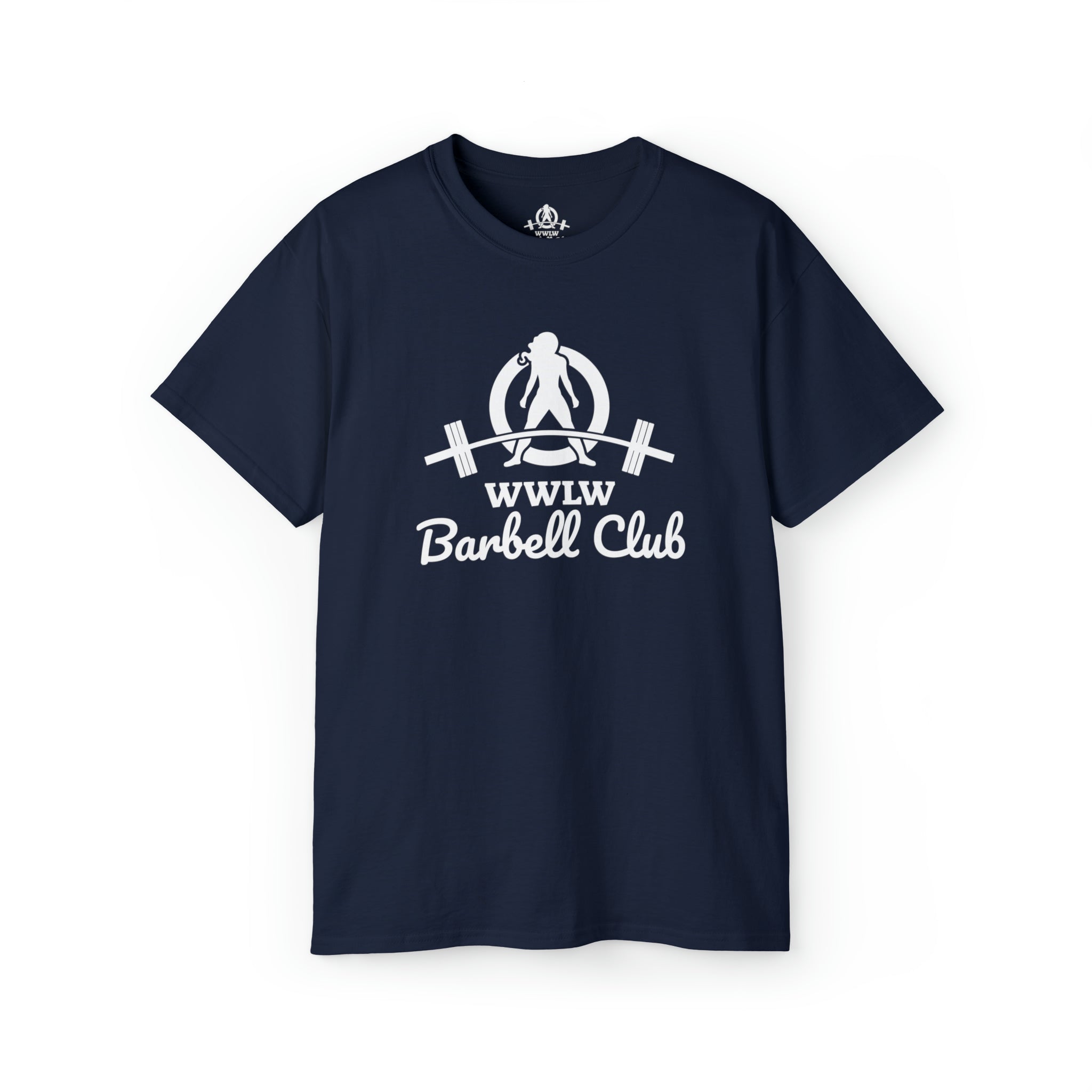 Barbell Club - Unisex Ultra Cotton Tee - White Logo