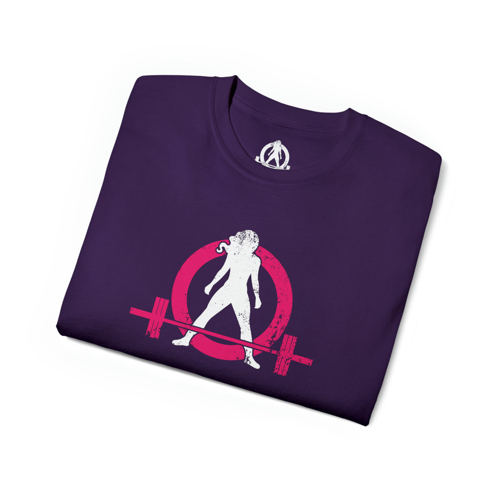 Strong Not Skinny - Unisex Ultra Cotton Tee - Color Distressed Logo
