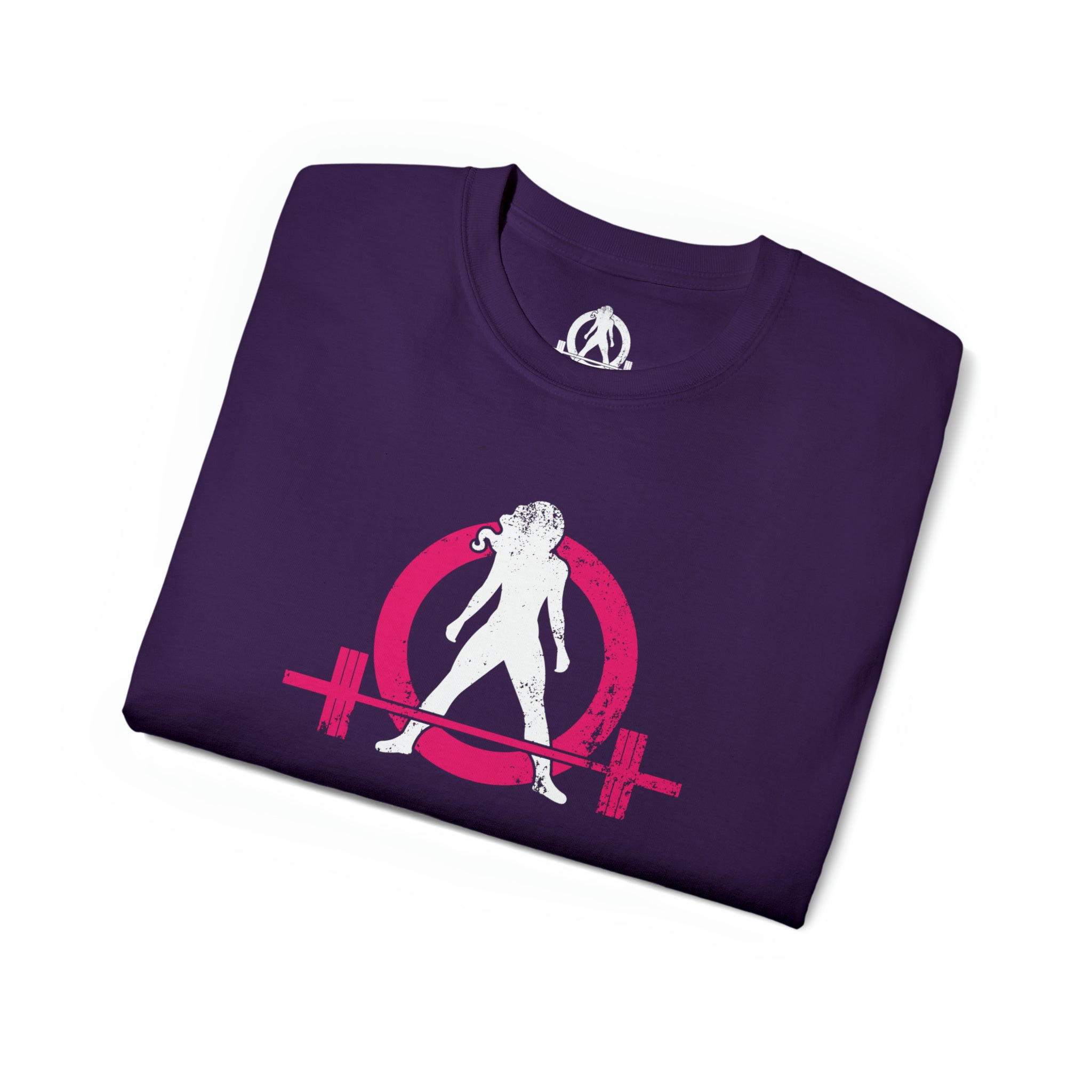 Strong Not Skinny - Unisex Ultra Cotton Tee - Color Distressed Logo