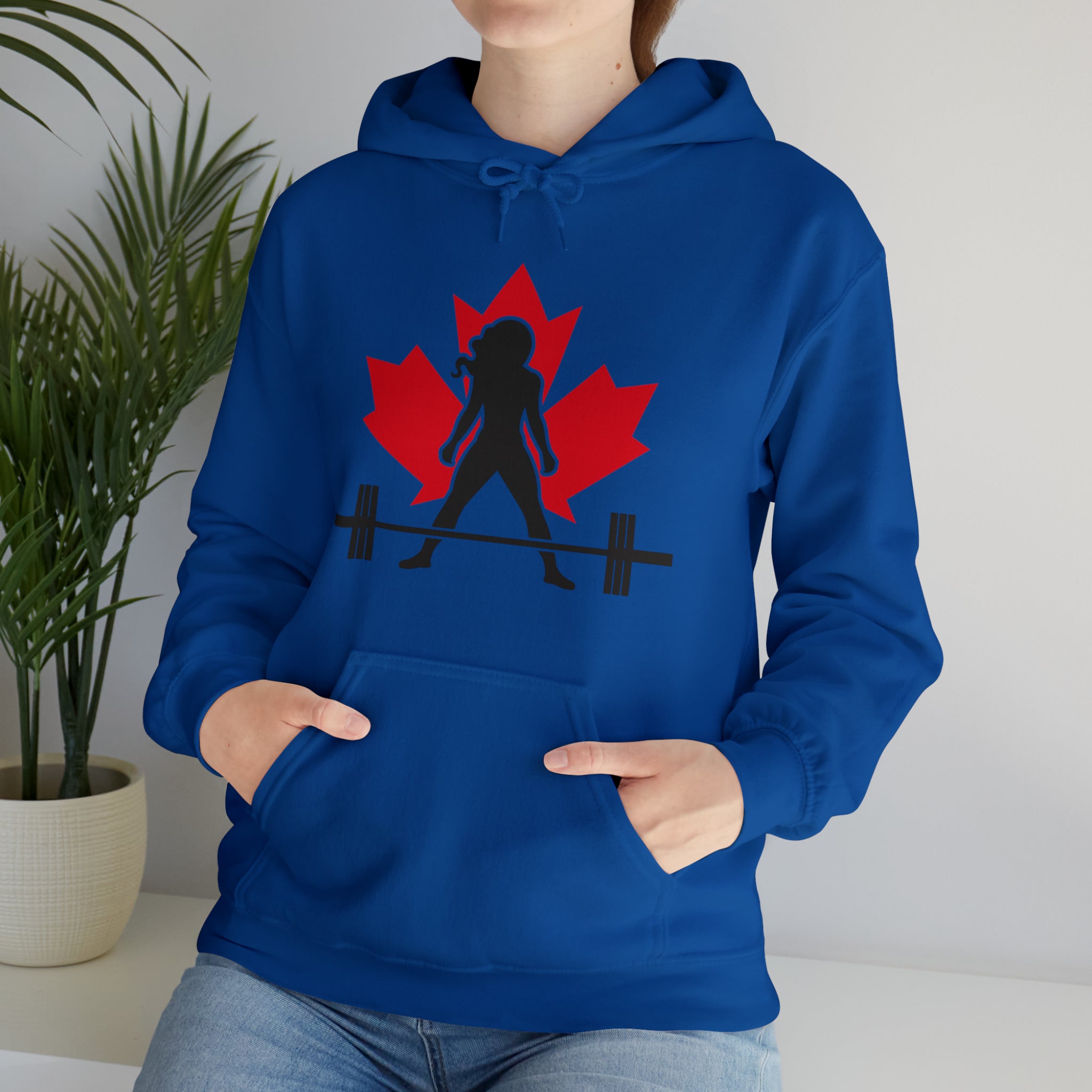 Canada Logo - Strong Is Beautiful - Unisex Heavy Blend Hooded Sweatshirt