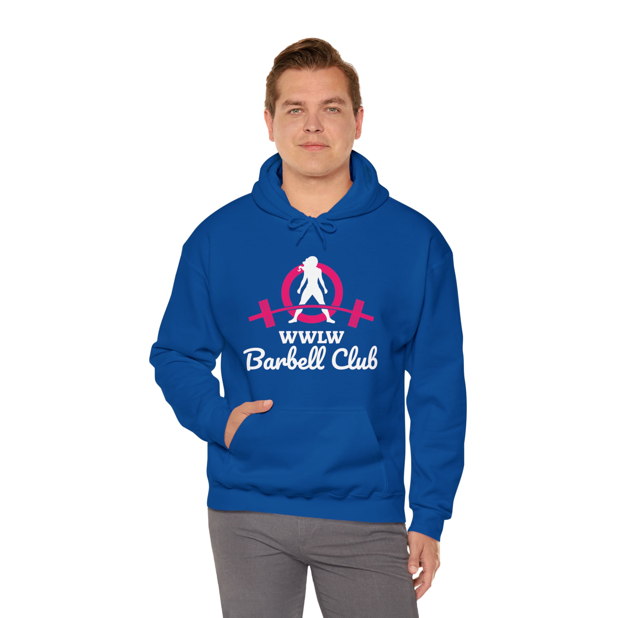 Barbell Club Classic Logo - Unisex Heavy Blend Hooded Sweatshirt