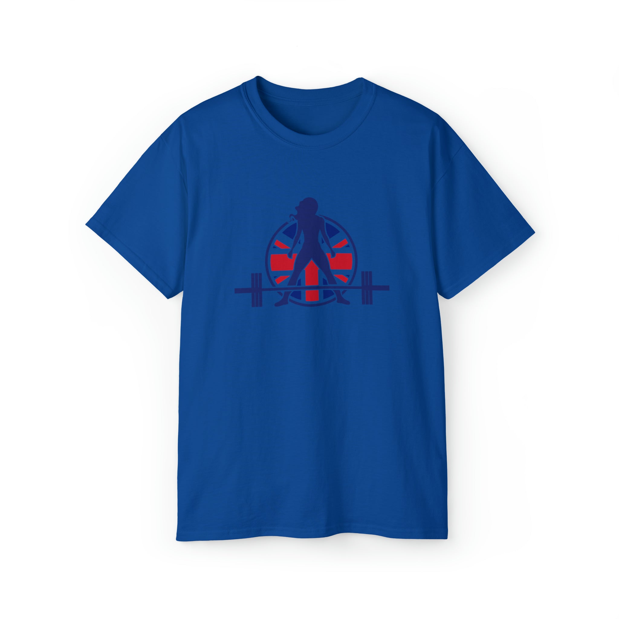 Unisex Ultra Cotton Tee - UK Logo Light - Plain Back