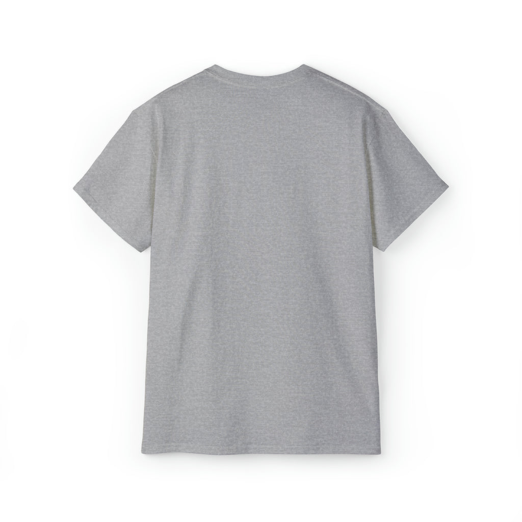 Classic Logo Black - Unisex Ultra Cotton Tee - Plain Back