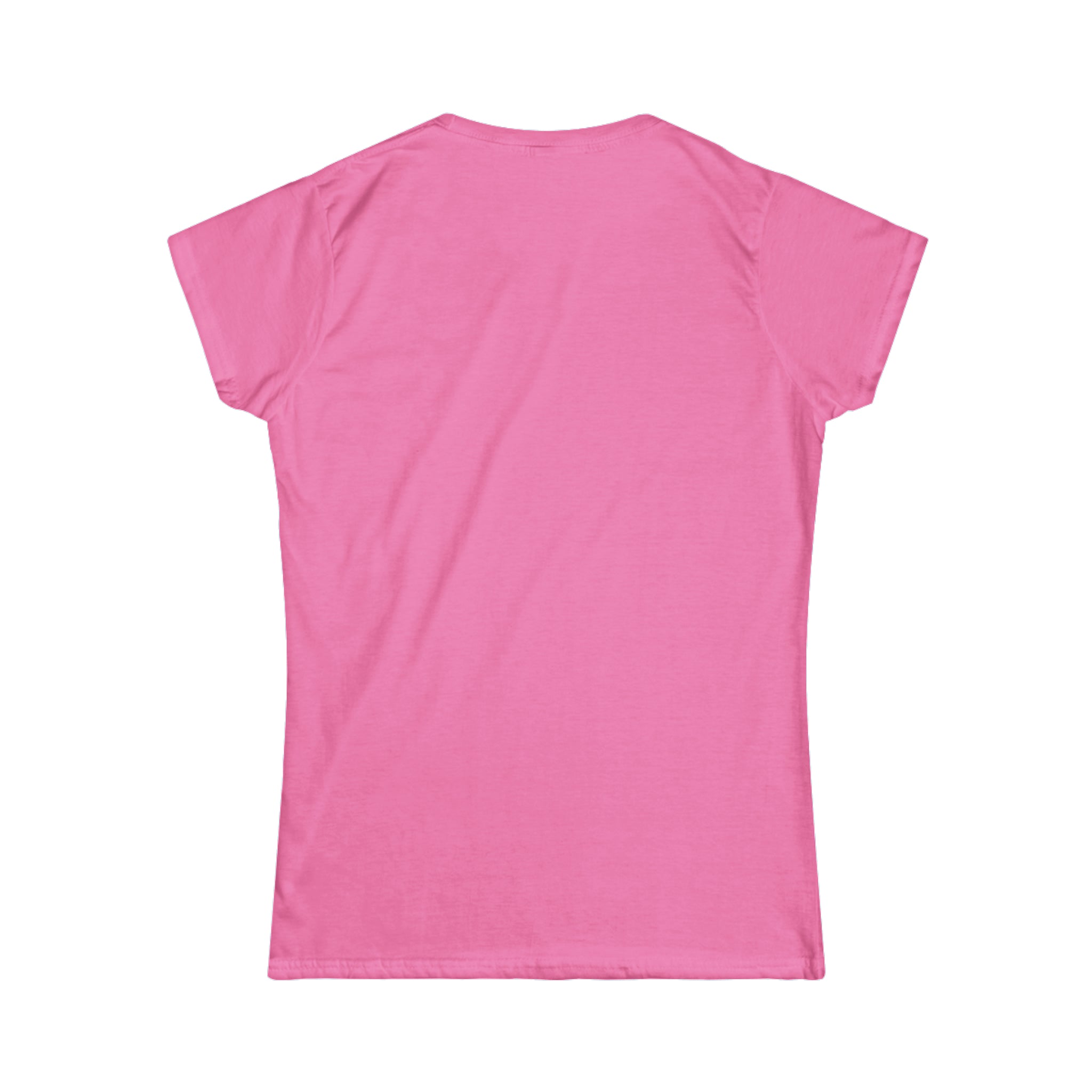 She is STRONG - Women's Softstyle Tee - Front Print White