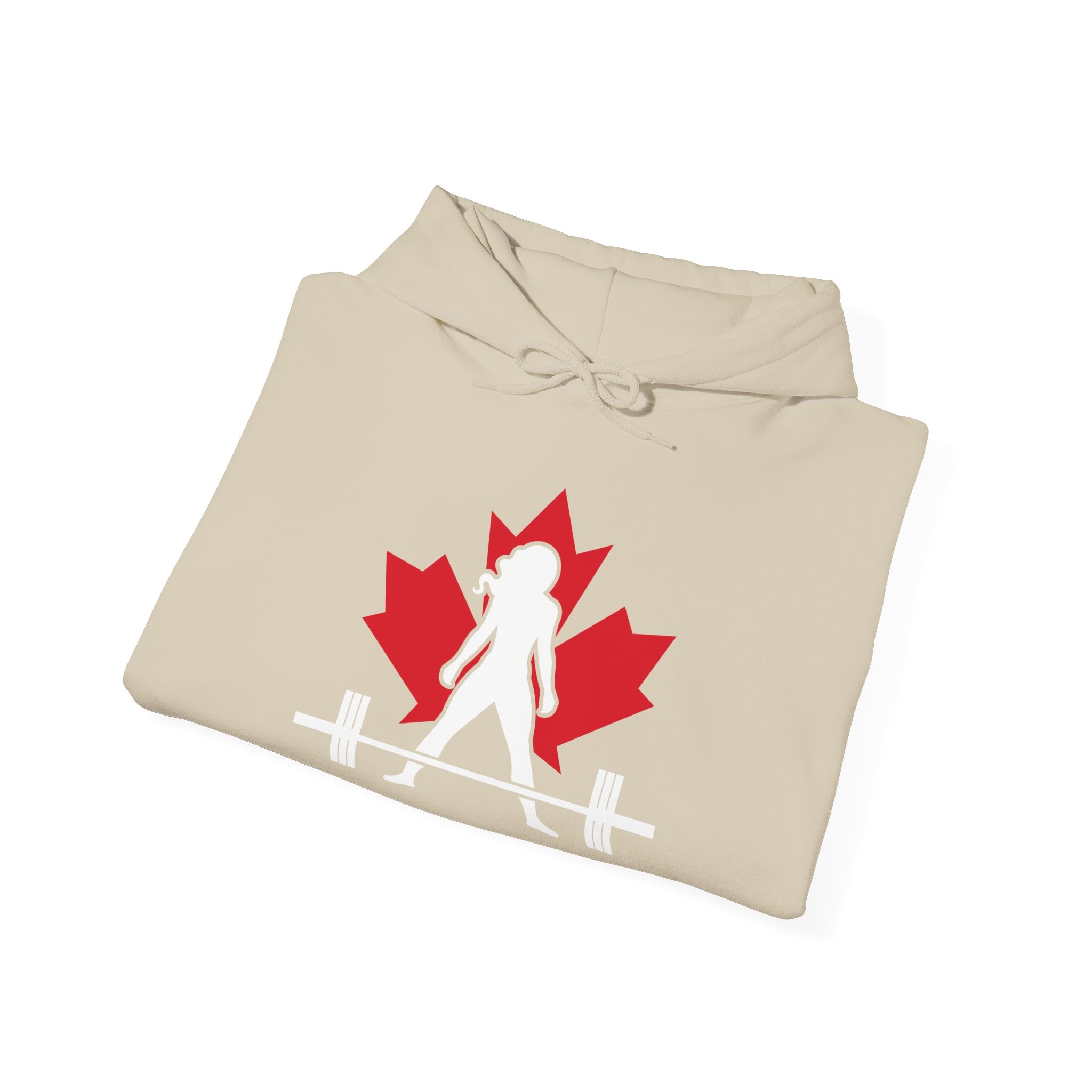 Unisex Heavy Blend Hooded Sweatshirt - Canada Dark Logo - Plain Back