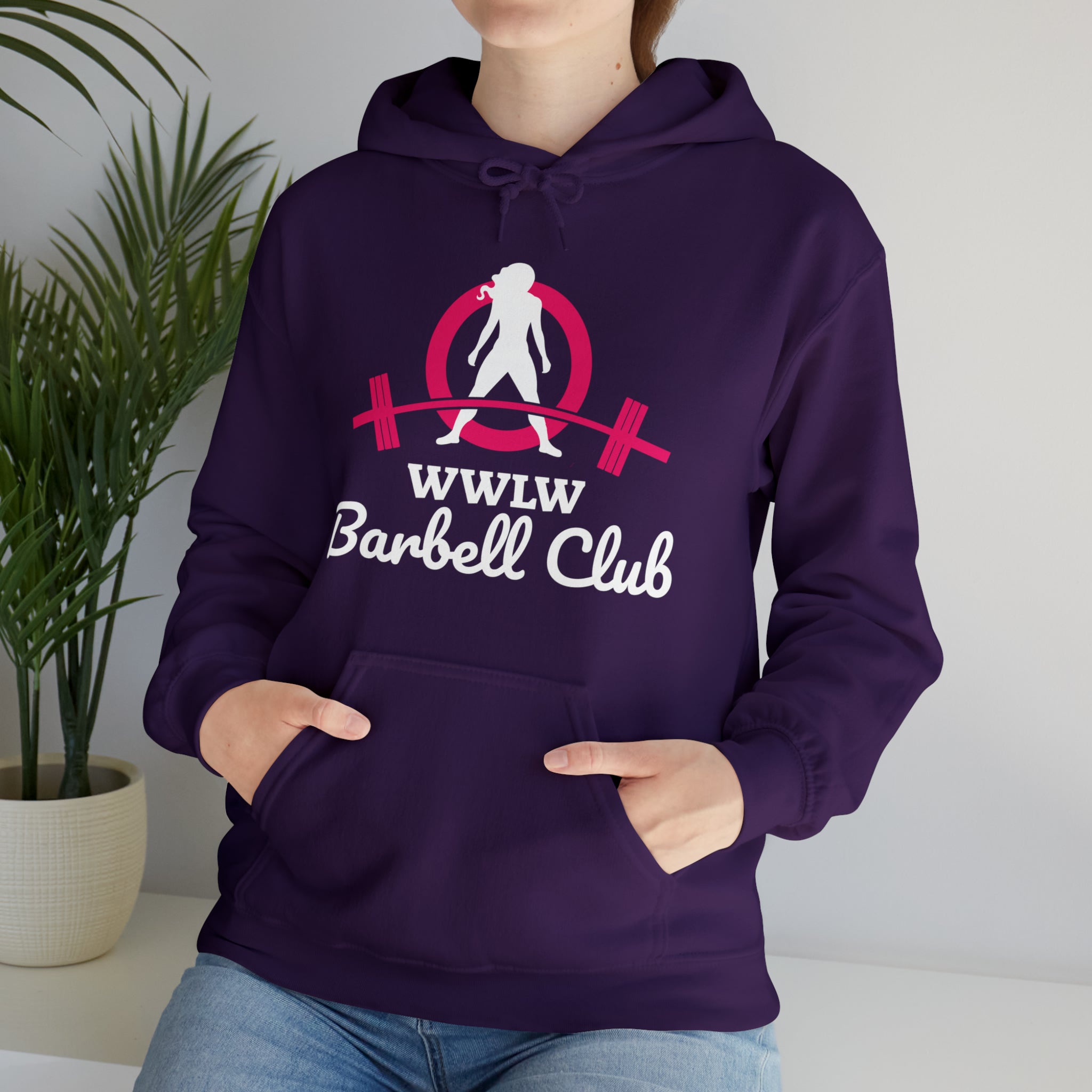 Barbell Club Classic Logo - Unisex Heavy Blend Hooded Sweatshirt