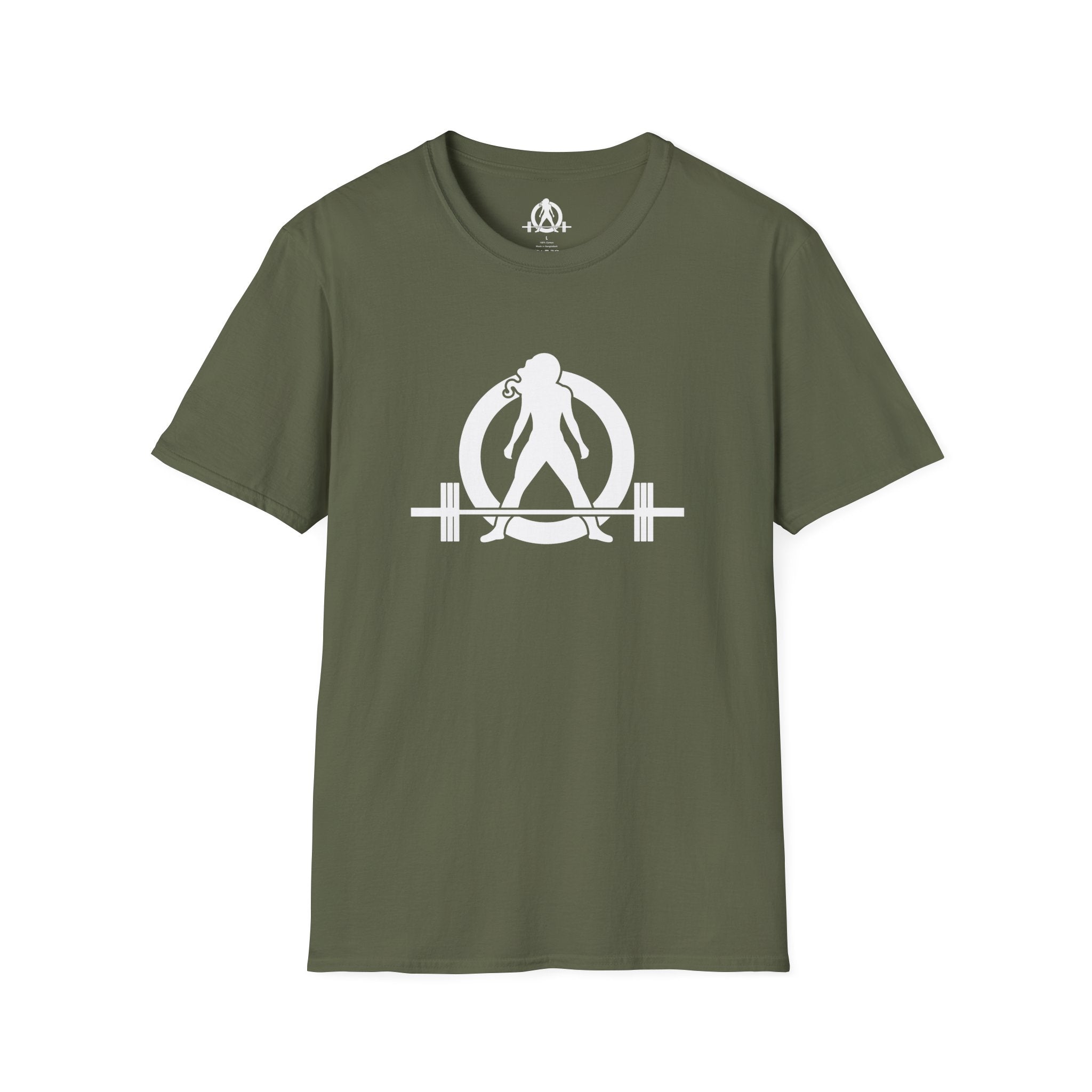 The Bar Is Loaded -  Unisex Softstyle T-Shirt - White Logo