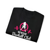 Barbell Club - Unisex Ultra Cotton Tee - Colored Logo Dark