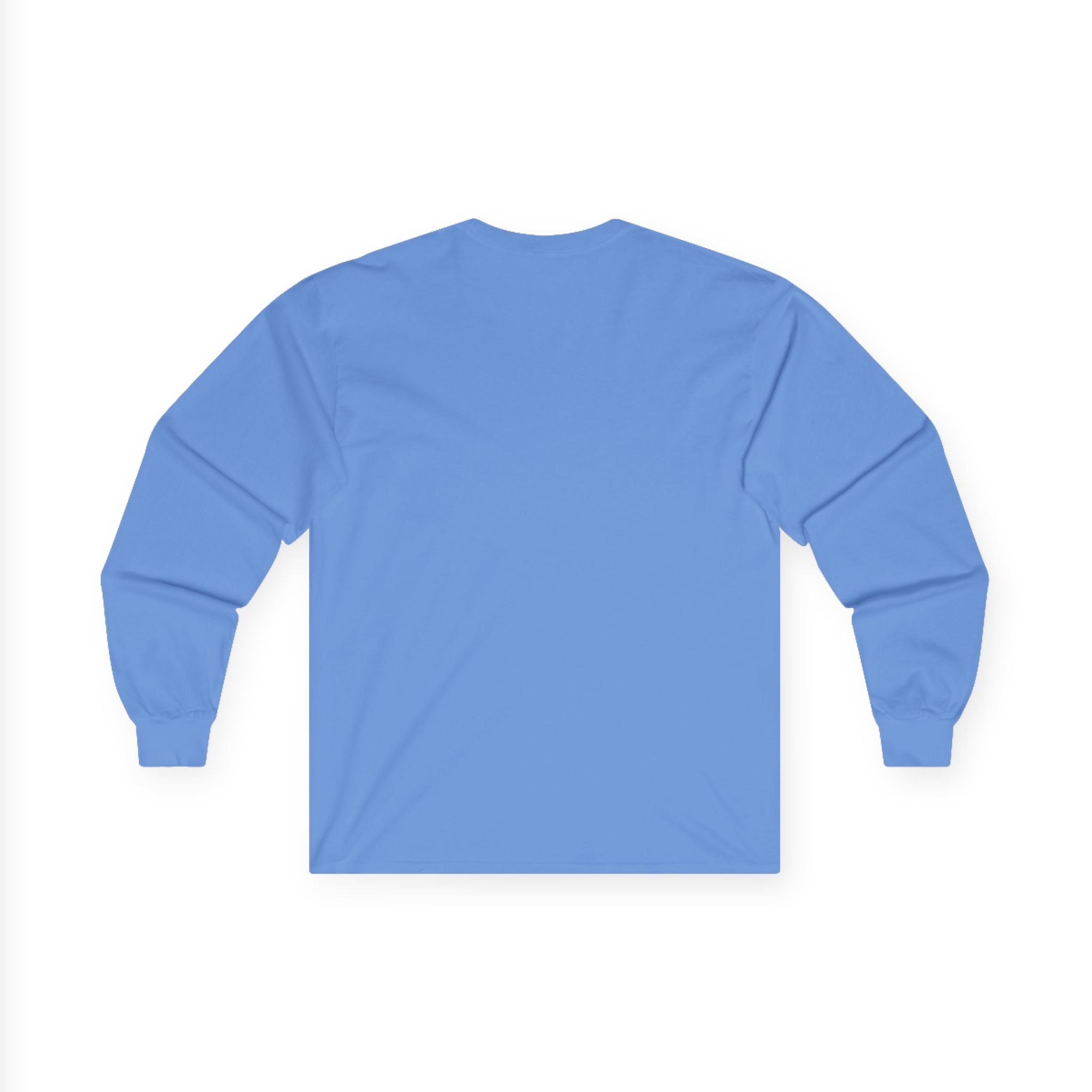 Lift Heavy Run Fast - Ultra Cotton Long Sleeve Tee - White Logo Front