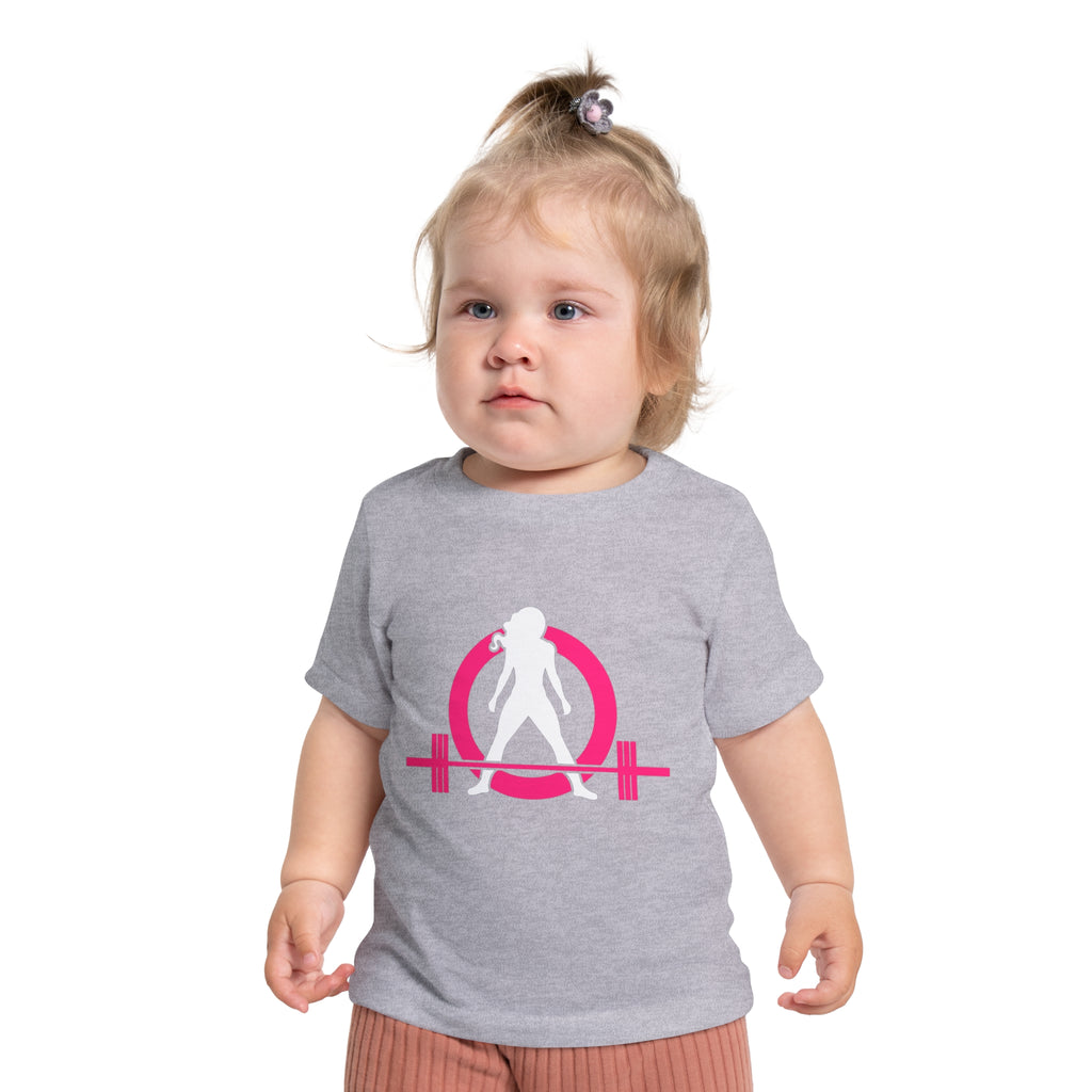 WWLW Bold Fitness Baby Tee – Empowering Gym Style for Little Stars 👶💪