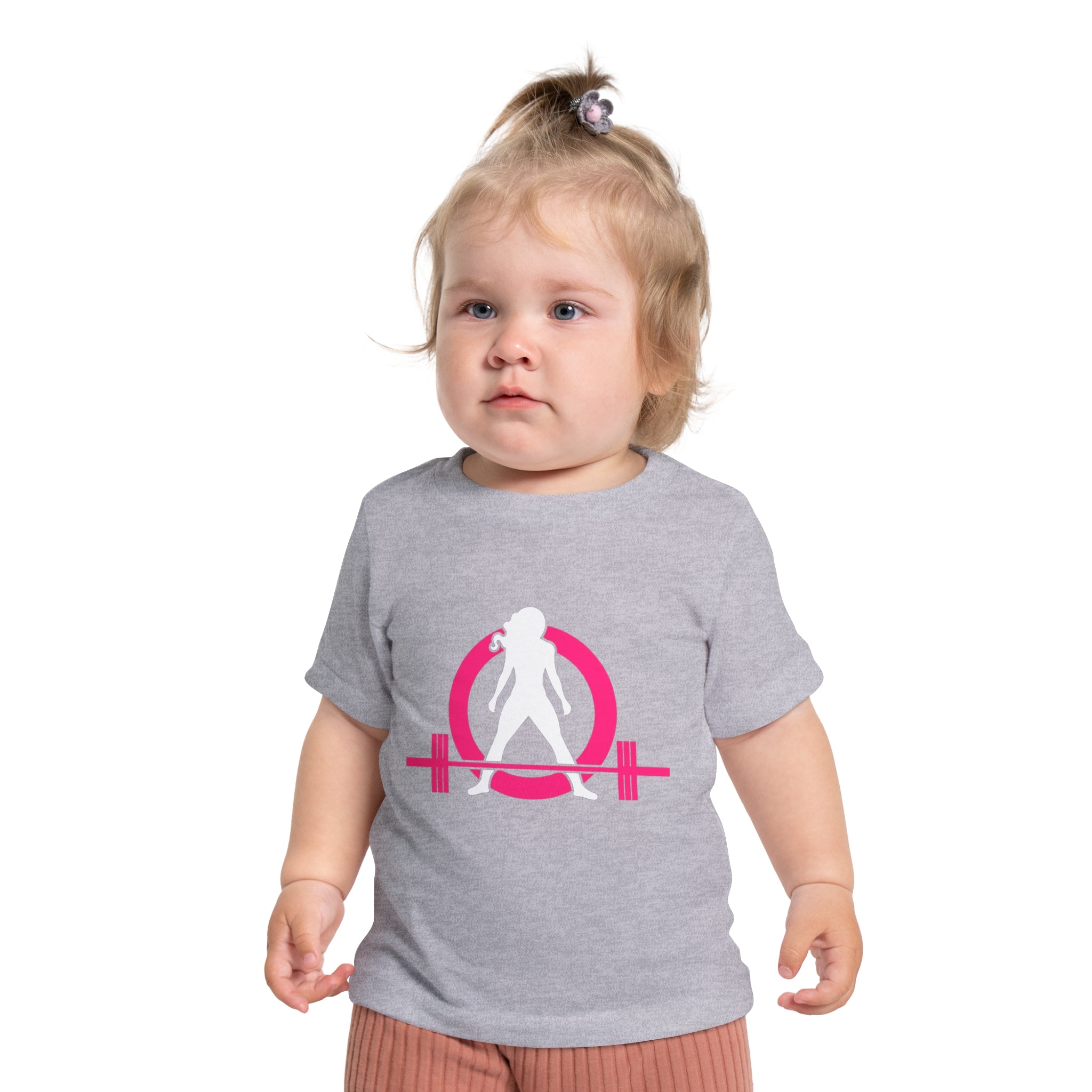 WWLW Bold Fitness Baby Tee – Empowering Gym Style for Little Stars 👶💪