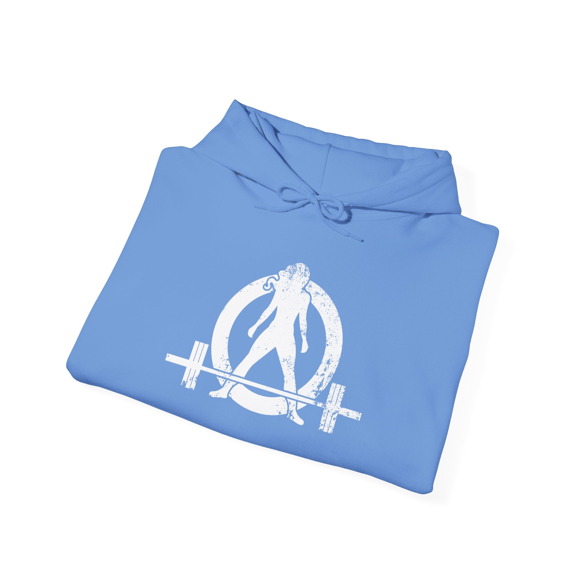 Distressed Logo - Unisex Heavy Blend Hooded Sweatshirt - White Logo  (BEST SELLER)