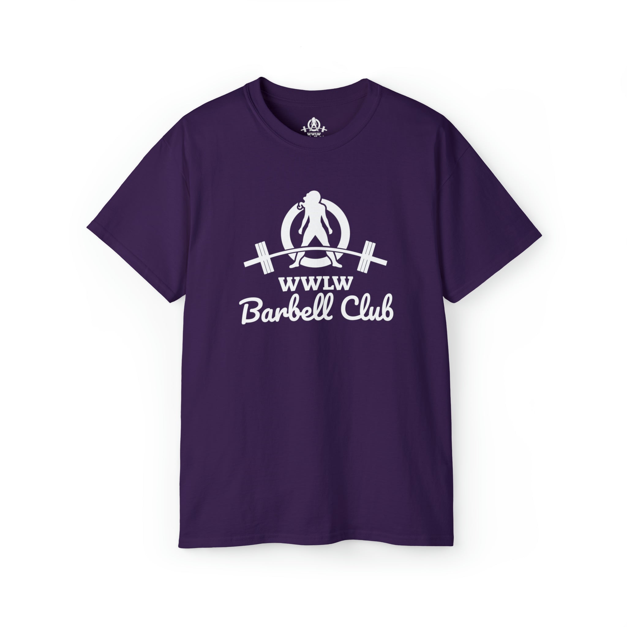 Barbell Club - Unisex Ultra Cotton Tee - White Logo