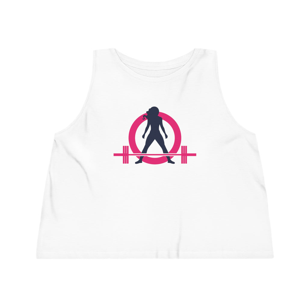 Women's Dancer Cropped Tank Top - Classic Logo