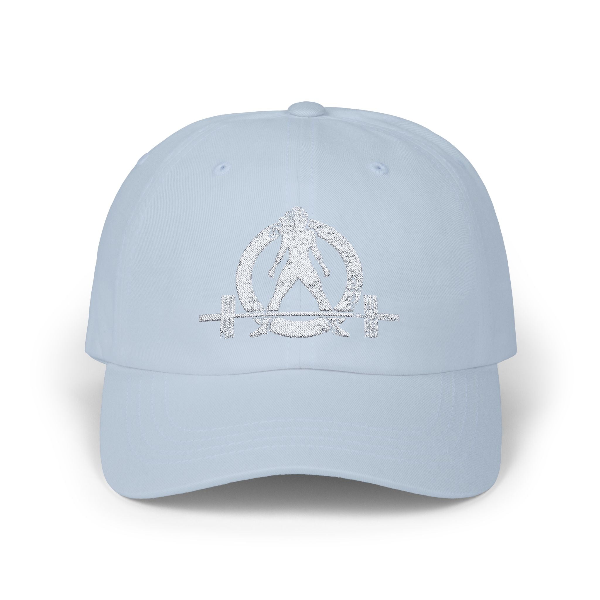 Classic Dad Cap - White Distressed Logo